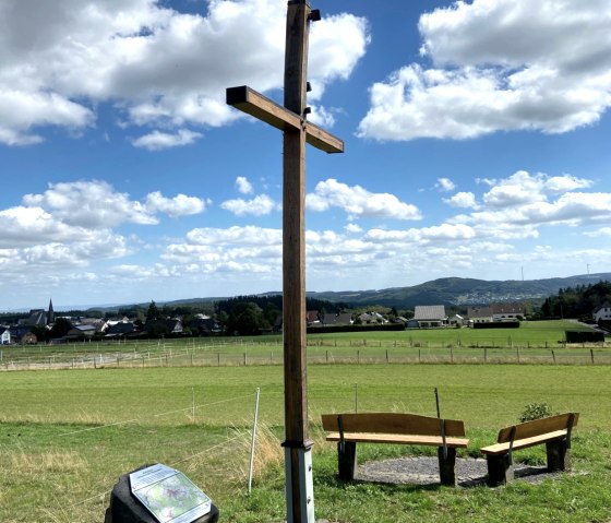 Mahnkreuz "Auf de Worth", © Ortsgemeinde Nachtsheim Mahnkreuz "Auf de Worth", © Ortsgemeinde Nachtsheim