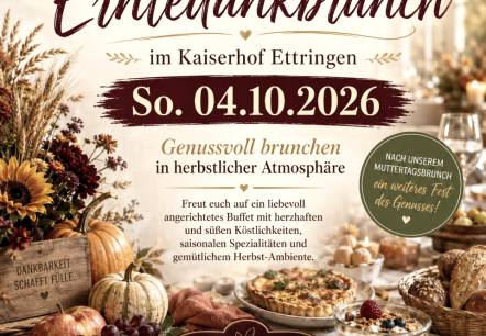 Erntedankbrunch Kaiserhof Ettringen, © Kaiserhof Erntedankbrunch Kaiserhof Ettringen, © Kaiserhof