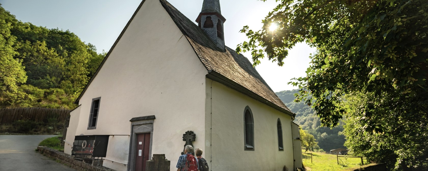 Die Wallfahrtskapelle St. Jost an der Nitz, © Laura Rinneburger Die Wallfahrtskapelle St. Jost an der Nitz, © Laura Rinneburger