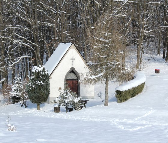 Otilia Kapelle im Schnee, © Verbandsgemeinde Vordereifel Otilia Kapelle im Schnee, © Verbandsgemeinde Vordereifel