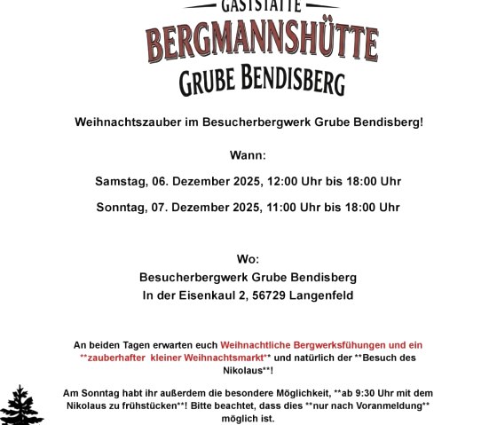 Plakat Adventsmarkt, © Bergmannshütte Michael Schomisch Plakat Adventsmarkt, © Bergmannshütte Michael Schomisch