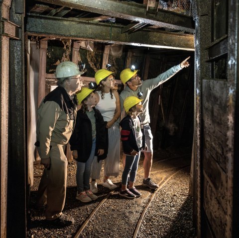 Discover the Bendisberg mine with children, © Eifel Tourismus GmbH, Dominik Ketz Discover the Bendisberg mine with children, © Eifel Tourismus GmbH, Dominik Ketz