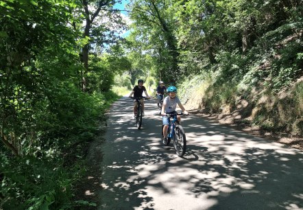 Unterwegs auf der Vulkanschleife Basalt, © Svenja Schulze-Entrup Unterwegs auf der Vulkanschleife Basalt, © Svenja Schulze-Entrup