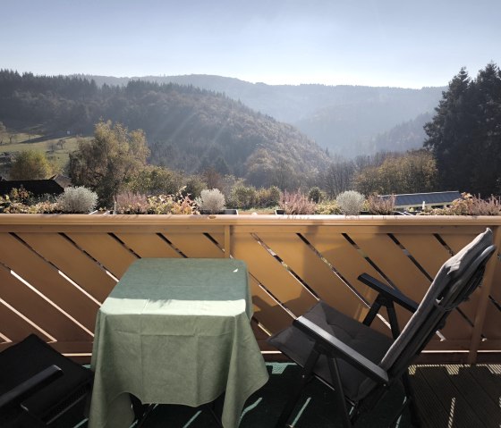 Aussicht vom Balkon Aussicht vom Balkon