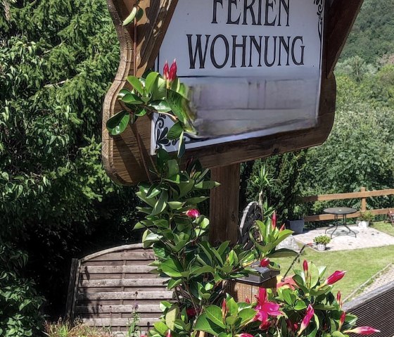 Schild Ferienwohnung Schild Ferienwohnung