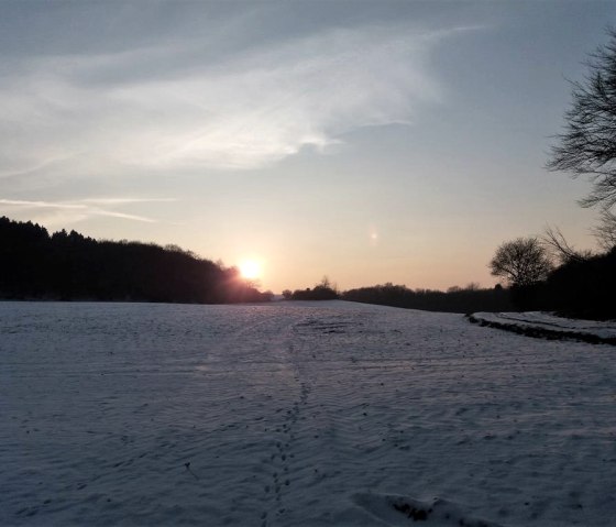 Winterspaziergang Traumpfad bei Ettringen Winterspaziergang Traumpfad bei Ettringen