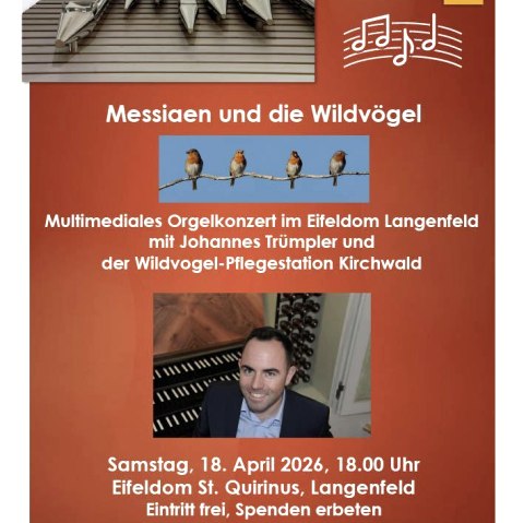 Plakat Konzert, © Touristik-Büro Vordereifel Plakat Konzert, © Touristik-Büro Vordereifel