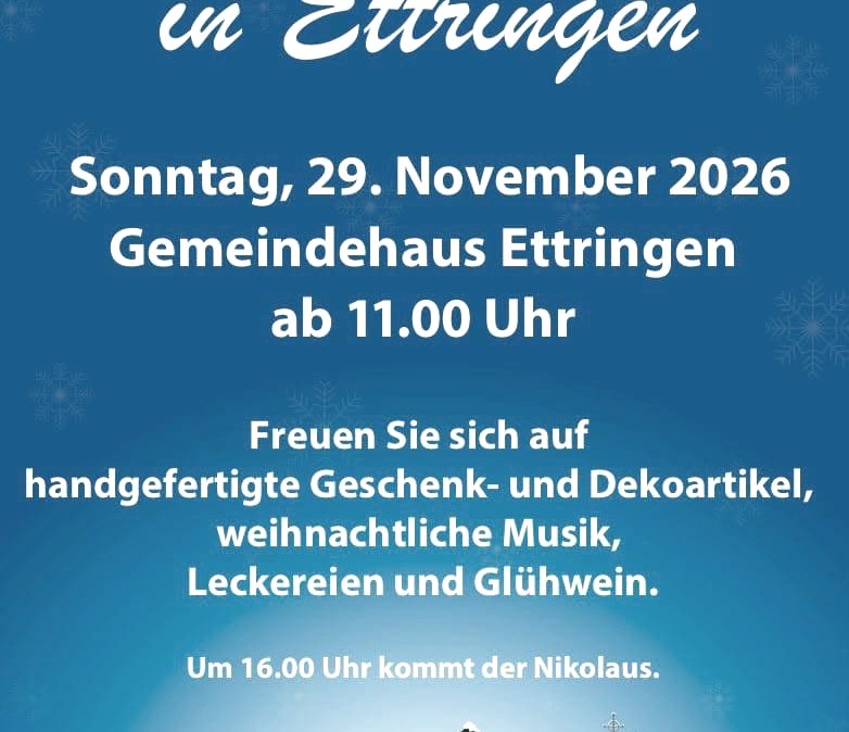 Weihnachtsmarkt in Ettringen, © Kultureller Förderkreis/Gemeinde Ettringen Weihnachtsmarkt in Ettringen, © Kultureller Förderkreis/Gemeinde Ettringen