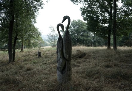 Skulptur im Landschaftspark Steinbüchel, © Foto: Laura Rinneburger, Quelle: Touristik-Büro Vordereifel Skulptur im Landschaftspark Steinbüchel, © Foto: Laura Rinneburger, Quelle: Touristik-Büro Vordereifel