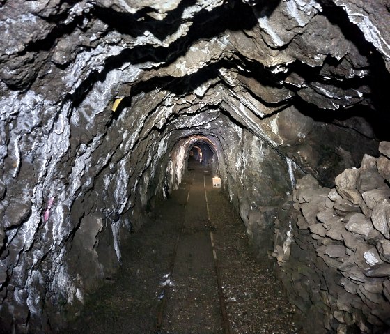 Stollen im Besucherbergwerk, © Svenja Schulze-Entrup/Touristik-Büro Vordereifel Stollen im Besucherbergwerk, © Svenja Schulze-Entrup/Touristik-Büro Vordereifel