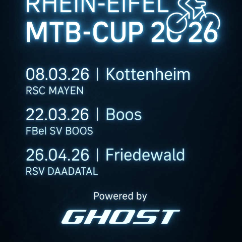 Plakat Rhein-Eifel MTB-CUP 2025, © Rhein-Eifel MTB-CUP 2025 Plakat Rhein-Eifel MTB-CUP 2025, © Rhein-Eifel MTB-CUP 2025