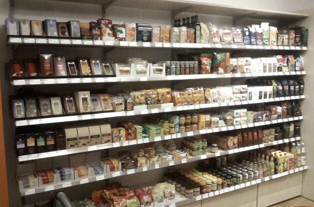 Supermarket shelves Supermarket shelves