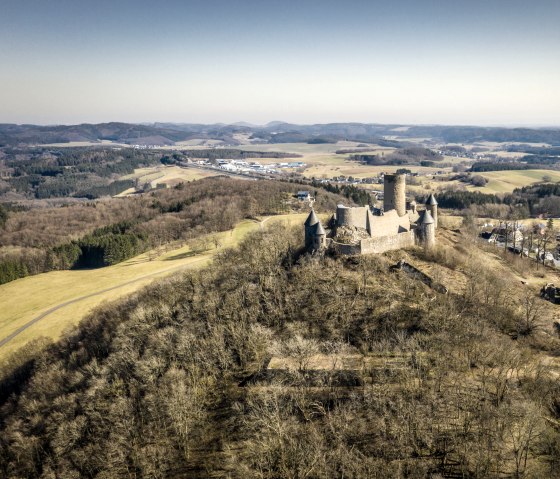 Uitzicht op de Nürburg, © Eifel Tourismus GmbH, D. Ketz Uitzicht op de Nürburg, © Eifel Tourismus GmbH, D. Ketz