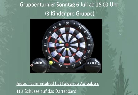 Darts Cup für Kinder, © FFW Boos Darts Cup für Kinder, © FFW Boos