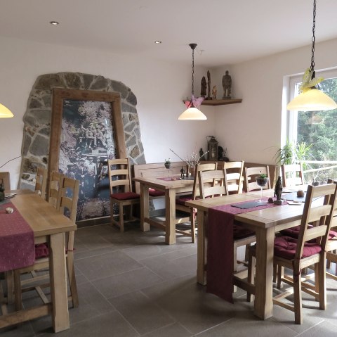 Gastronomie Bergmannshütte, © Svenja Schulze-Entrup Gastronomie Bergmannshütte, © Svenja Schulze-Entrup