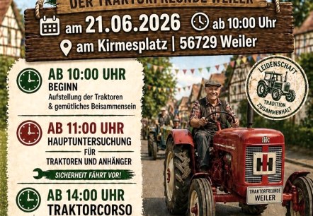 Treffen der Traktorfreunde Weiler, © Traktorfreunde Weiler Treffen der Traktorfreunde Weiler, © Traktorfreunde Weiler