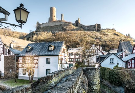 Historisches Fachwerkdorf Monreal mit Burgen, © Eifel Tourismus GmbH, D. Ketz Historisches Fachwerkdorf Monreal mit Burgen, © Eifel Tourismus GmbH, D. Ketz