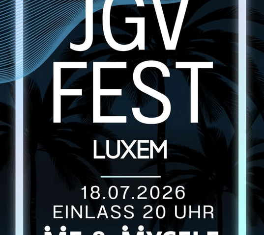 Plakat JGV Fest Luxem, © OG Luxem/JGV Luxem Plakat JGV Fest Luxem, © OG Luxem/JGV Luxem