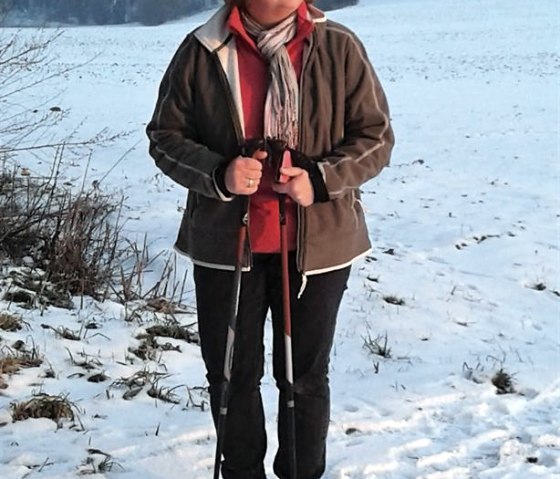 Monika unterwegs auf dem Traumpfad Monika unterwegs auf dem Traumpfad