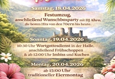 Junggesellenfest Monreal Übersicht, © JGV Monreal Junggesellenfest Monreal Übersicht, © JGV Monreal