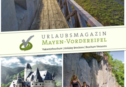 Urlaub in der Vordereifel!, © Touristik-Büro Vordereifel Deckblatt Ferienkatalog