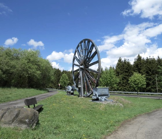 Grubenrad bei Langenfeld, © Foto: Svenja Schulze-Entrup, Quelle: Touristik-Büro Vordereifel Grubenrad bei Langenfeld, © Foto: Svenja Schulze-Entrup, Quelle: Touristik-Büro Vordereifel