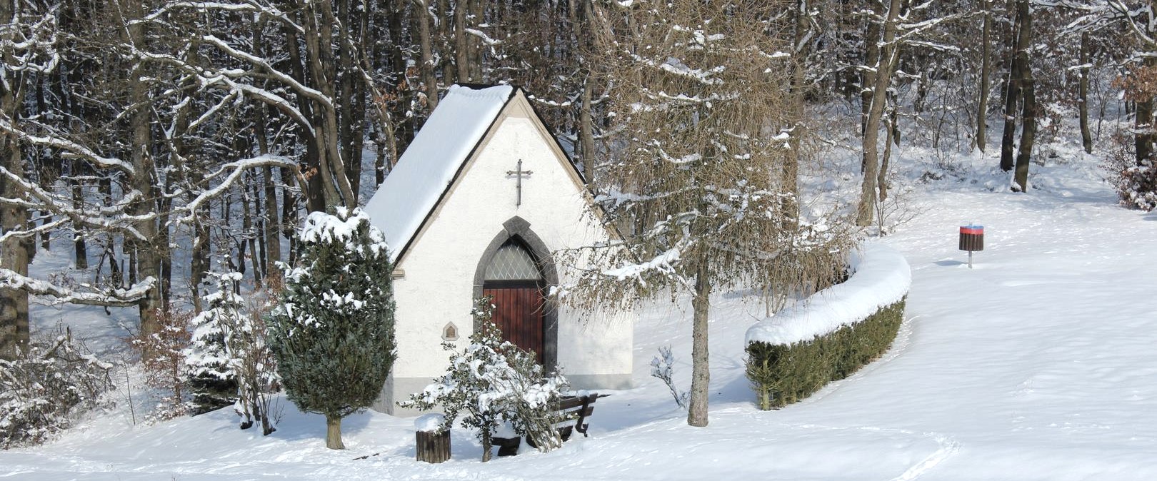 Otilia Kapelle im Schnee, © Verbandsgemeinde Vordereifel Otilia Kapelle im Schnee, © Verbandsgemeinde Vordereifel