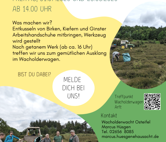 Bijeenkomst over natuurbescherming, © Touristik-Büro Vordereifel Bijeenkomst over natuurbescherming, © Touristik-Büro Vordereifel