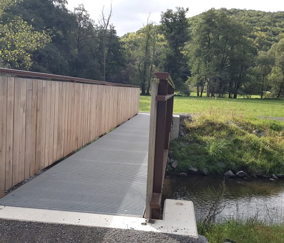 Brug over de Elz, © Svenja Schulze-Entrup/Touristik-Büro Vordereifel Brug over de Elz, © Svenja Schulze-Entrup/Touristik-Büro Vordereifel