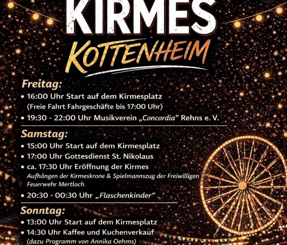 Kirmes in Kottenheim 2022, © JGV Kottenheim Kirmes in Kottenheim 2022, © JGV Kottenheim