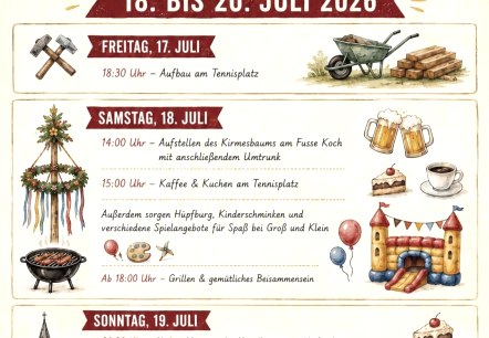 Plakat Kirmes, © OG Langscheid/KI Plakat Kirmes, © OG Langscheid/KI
