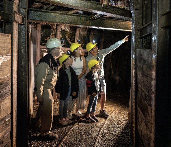 Mit Kindern die Grube Bendisberg entdecken, © Eifel Tourismus GmbH, Dominik Ketz Mit Kindern die Grube Bendisberg entdecken, © Eifel Tourismus GmbH, Dominik Ketz