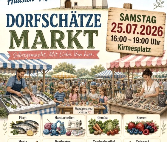 Dorfschätze-Markt, © Ortsgemeinde Hausten Dorfschätze-Markt, © Ortsgemeinde Hausten