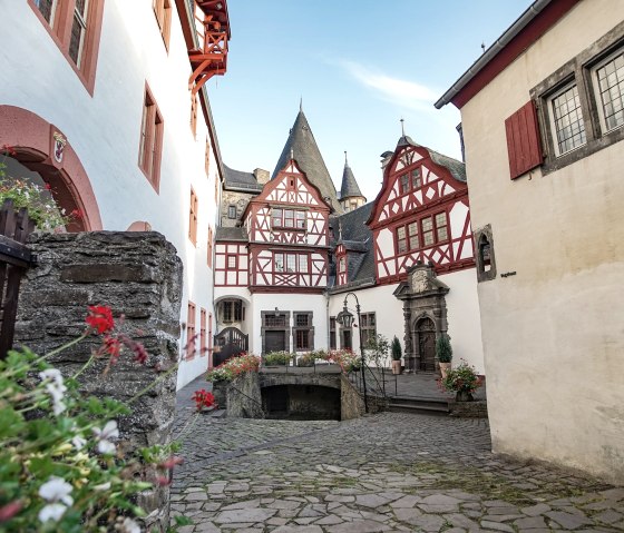 Innenhof Schloss B&uuml;rresheim, &copy; Laura Rinneburger