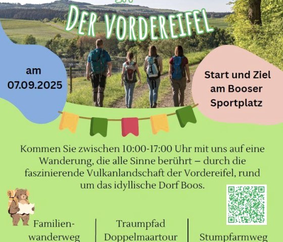 Plakat Familienwandertag, © VG Vordereifel