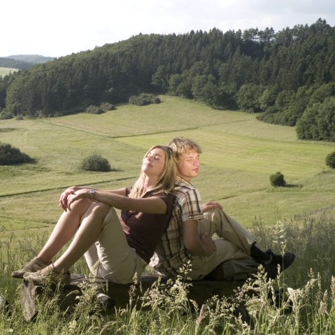 Le Booser Trockenmaar, tour du double maar de Boos, © Traumpfade