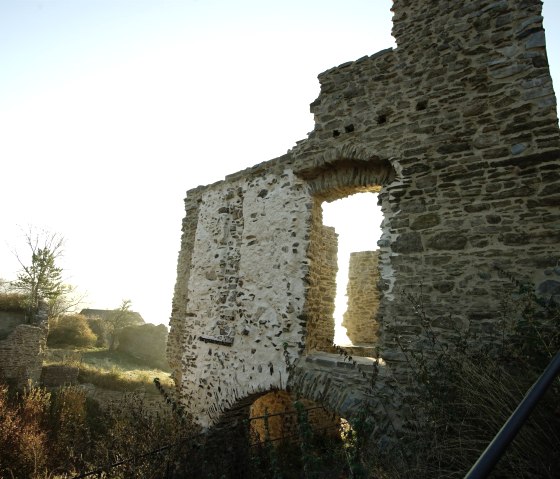 Hinauf zum Turm, &copy; Foto: Laura Rinneburger, Quelle: Touristik-B&uuml;ro Vordereifel