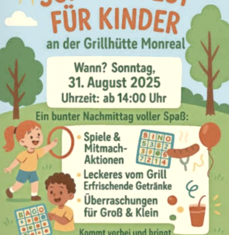 Sommerfest Plakat, © MCC Monreal