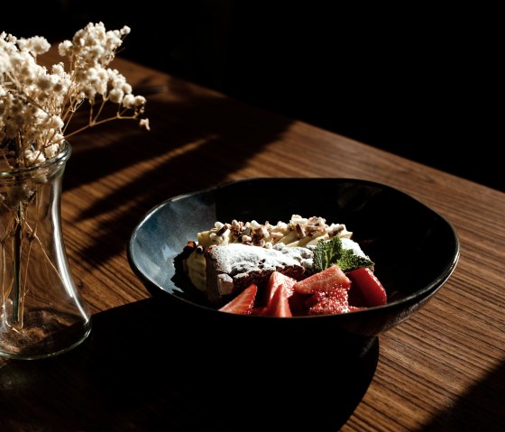 Dessert im Landhaus Eifelschenke, &copy; VerBildLicht Fotografie