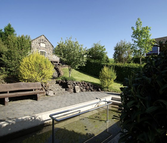 Wassertretbecken in Boos, &copy; Foto: Laura Rinneburger, Quelle: Touristik-B&uuml;ro Vordereifel