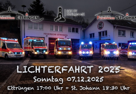 Lichterfahrt 2025, © Ortsgemeinde Ettringen
