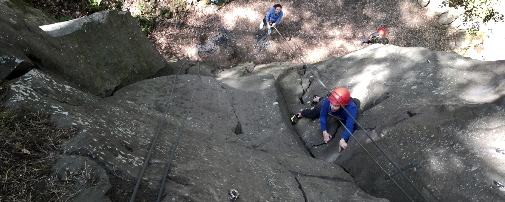 Klettern im Kottenheimer  Winfeld, &copy; Hendrik Kardinal