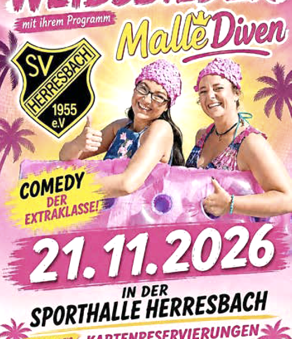 Plakat Weibsbilder in Herresbach, &copy; SV Herresbach