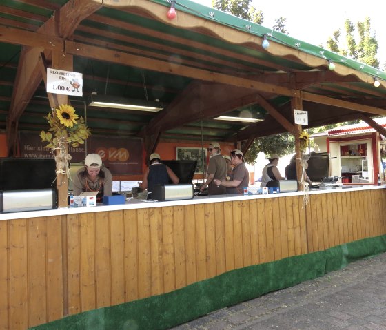 Hier gibt es die leckeren Kr&ouml;bbelcher, &copy; Svenja Schulze-Entrup