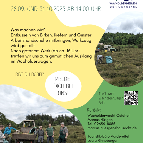 Plakat Natur Schutz treffen, © Touristik-Büro Vordereifel