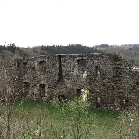Die Burgruine Virneburg, © Foto: Svenja Schulze-Entrup, Quelle: Touristik-Büro Vordereifel