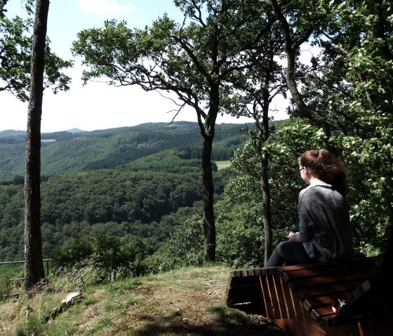 Die Waldliege am Nitzblick, &copy; Foto: Laura Rinneburger, Quelle: Touristik-B&uuml;ro Vordereifel