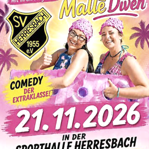 Plakat Weibsbilder in Herresbach, &copy; SV Herresbach