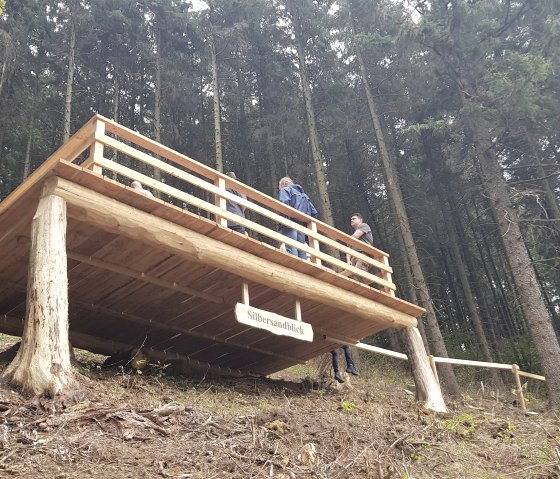 H&ouml;lzerne Aussichtsplattform, &copy; Foto: Svenja Schulze-Entrup, Quelle: Touristik-B&uuml;ro Vordereifel