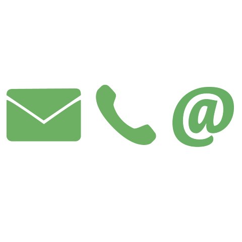 Kontaktaufnahmemöglichkeiten per Telefon und Mail